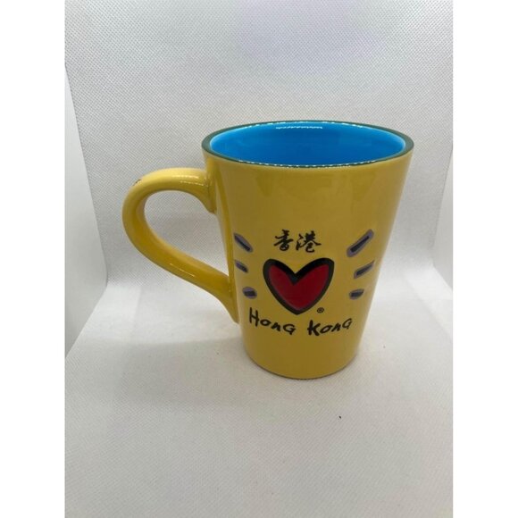Hong Kong Luke A Tuke Yellow Location Mug - Picture 2 of 7